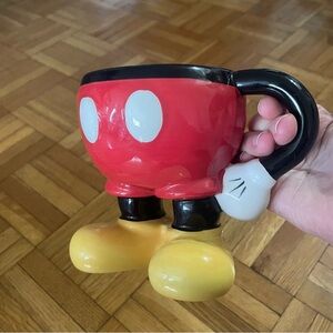 Disney Mickey Mouse Mug - Red and Yellow